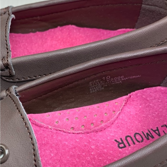 L'Amour Kids Brown Tassel Loafers - Picture 5 of 6